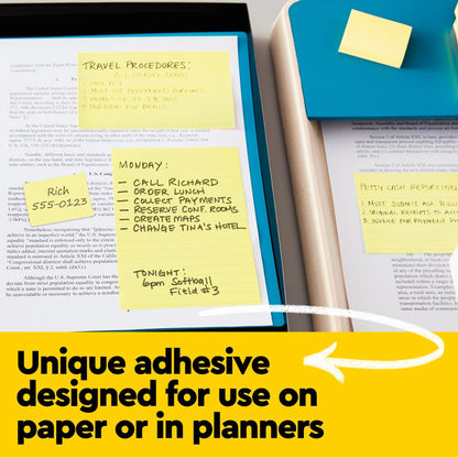 Post-it Self Stick Note 654-14+4YW, 3 in x 3 in, 18 Count – view 6