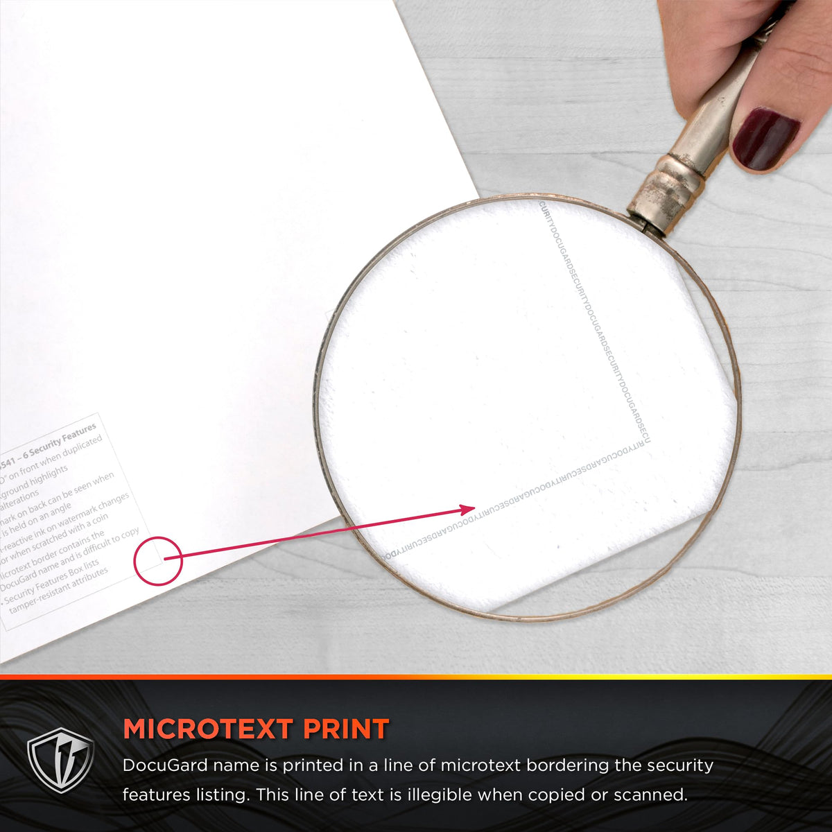 DocuGard Print Copy Paper 4541, 500 Sheets – view 7