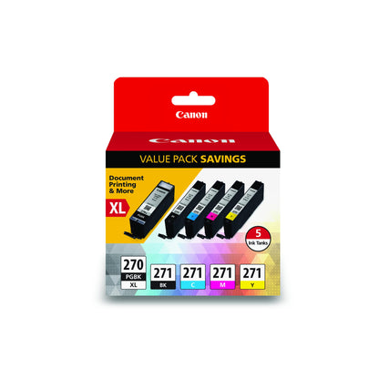Canon Inkjet Printer Ink 0319C006, One size, 5 Count