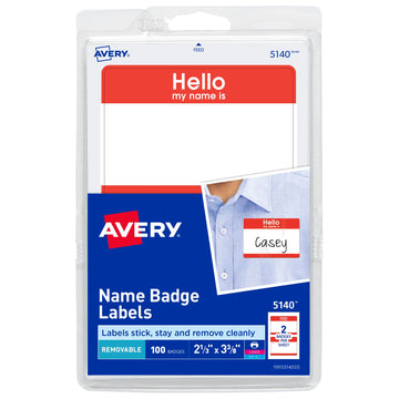Avery Label 5140, 2-1/3" x 3-3/8"