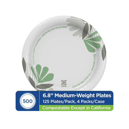 Georgia-Pacific Dishware Plate UX7WS, 125 Count (Pack of 4), 500 Count – view 2