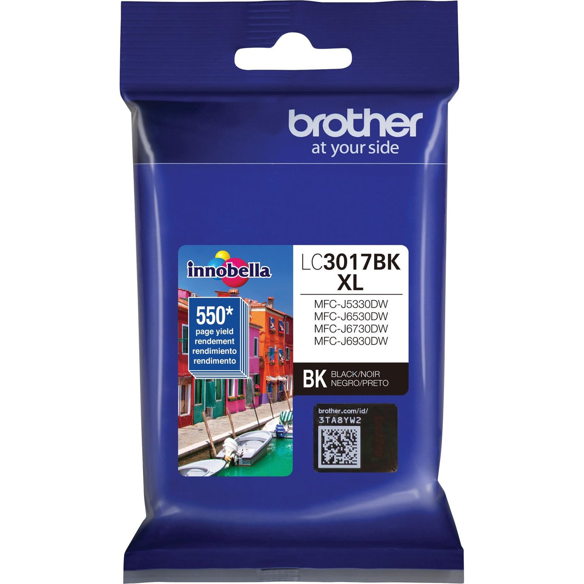 Brother Inkjet Printer Ink LC3017BK, High Yield – view 2