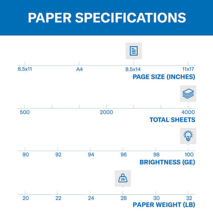 Hammermill Print Copy Paper 102475, 4,000 Sheets – view 2