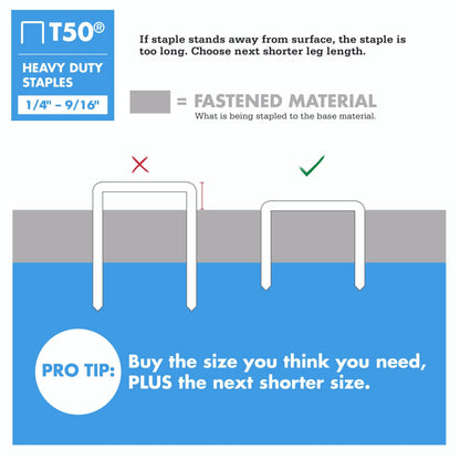 Arrow Fastener Hardware Staple 506, 3/8 in. – view 5