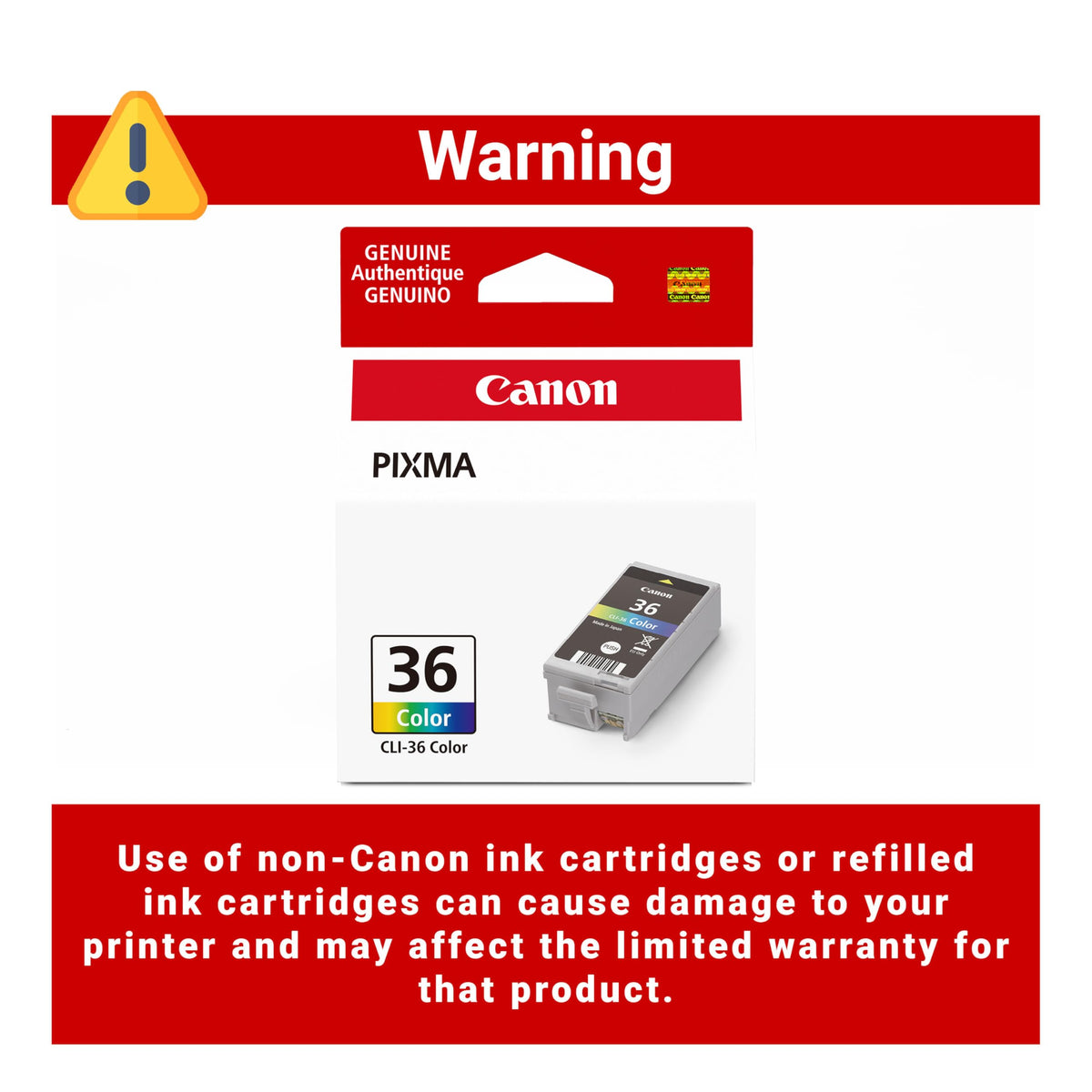 Canon Inkjet Printer Ink 1511B002, 1.25 x 5.50 x 4.00 in – view 3