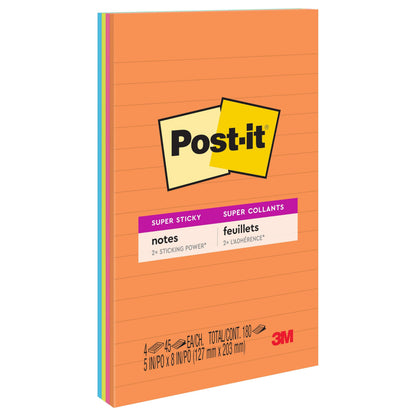 Post-it Self Stick Note 5845-SSUC, 8" x 5"
