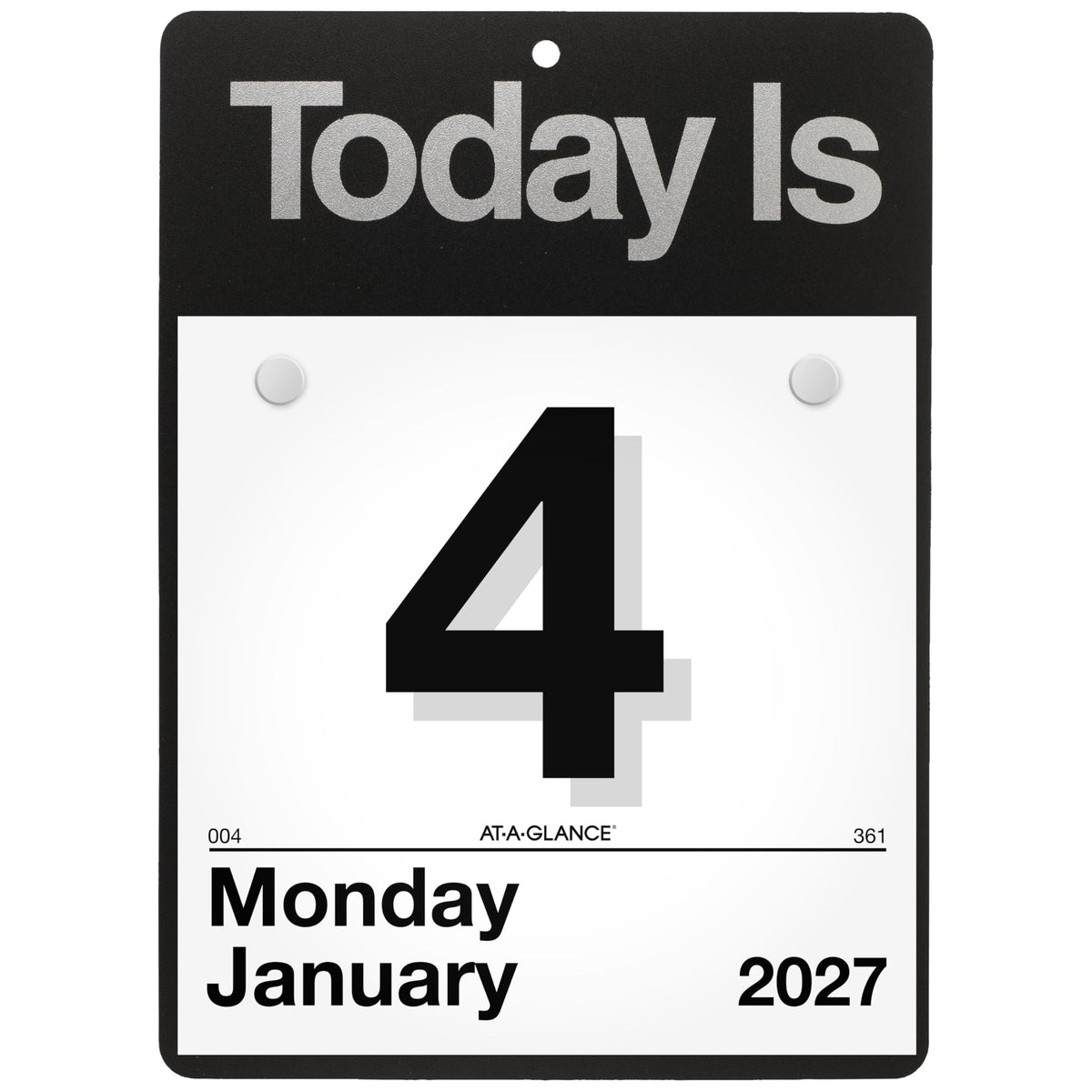 AT-A-GLANCE Calendar K100, 6" x 6" Page