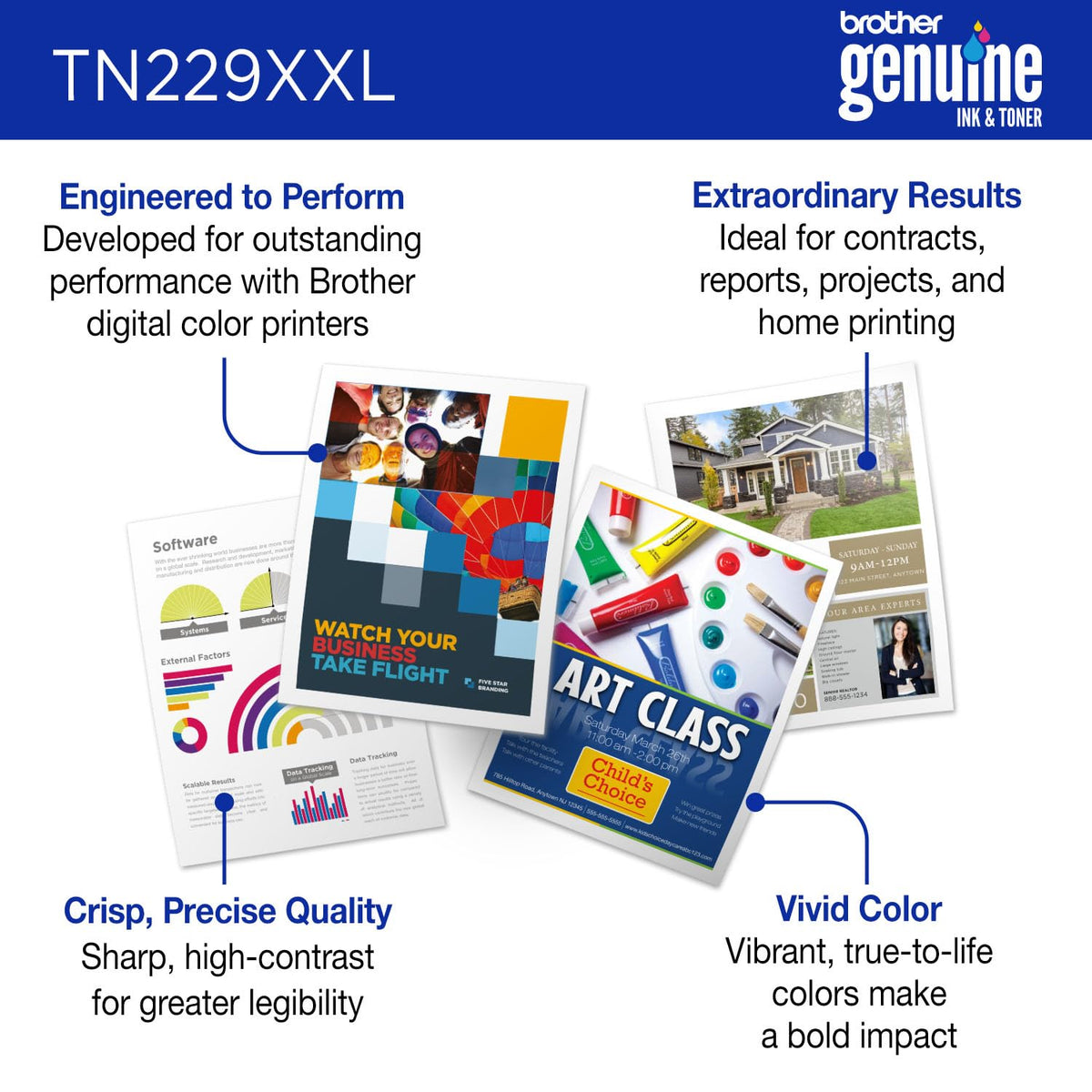Brother Laser Printer Toner TN229XXLC, Super High-Yield – view 4