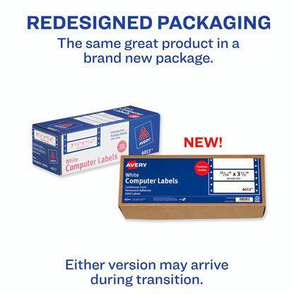 Avery Label 4013, 15/16" x 3 1/2" – view 2