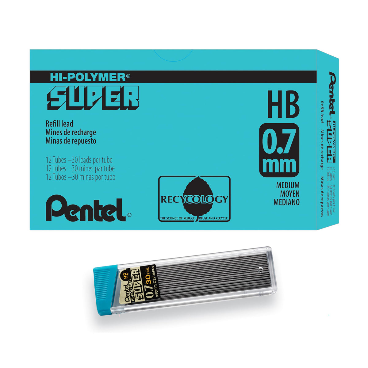Pentel Writing Instrument C27HBBX, 12 Count