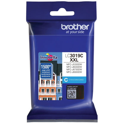 Brother Inkjet Printer Ink LC3019C, Super High Yield