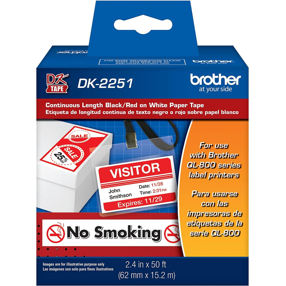 Brother Label DK2251, 1 Roll