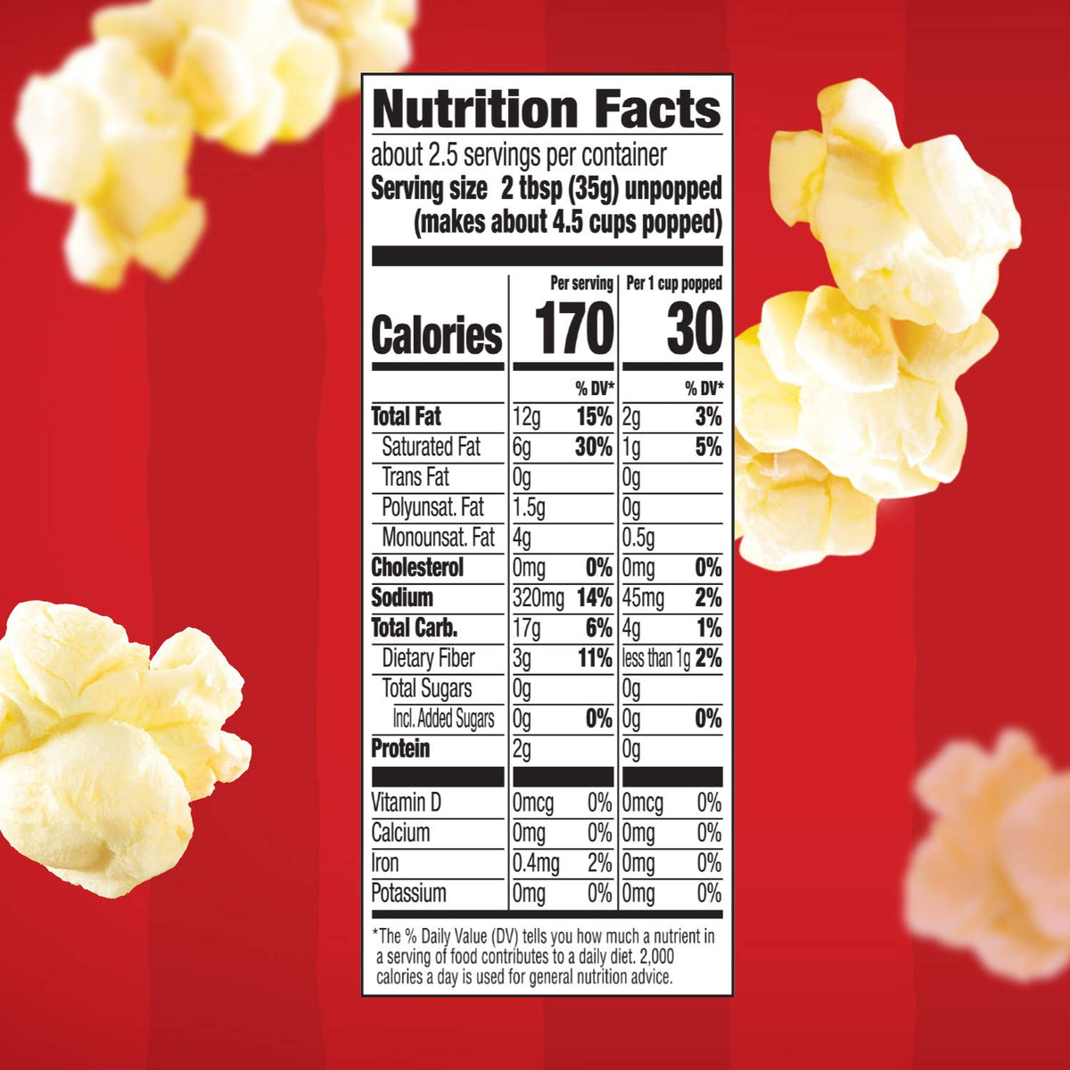 Orville Redenbacher's Popcorn GOV48060, 3.29 Ounce (Pack of 36) – view 2