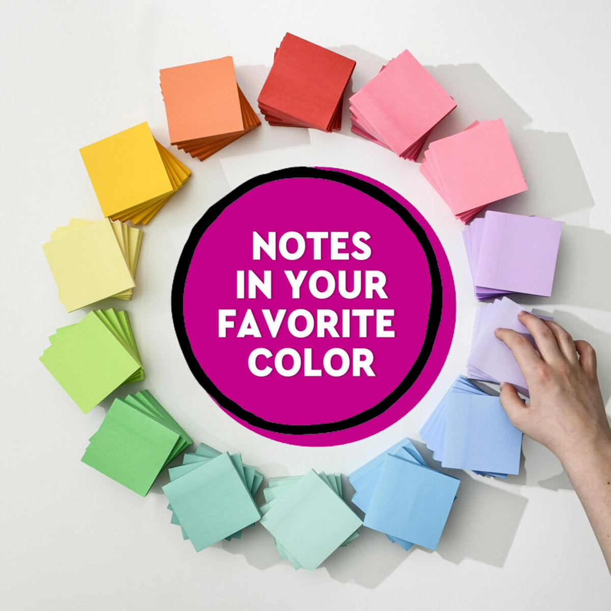 Post-it Self Stick Note 654-5SSLE, 1.9" x 3" – view 7
