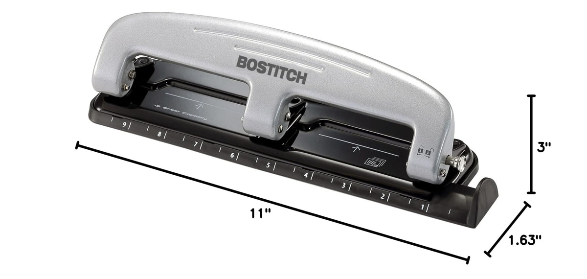 Bostitch Hole Punch 2101, 12 Sheet – view 8