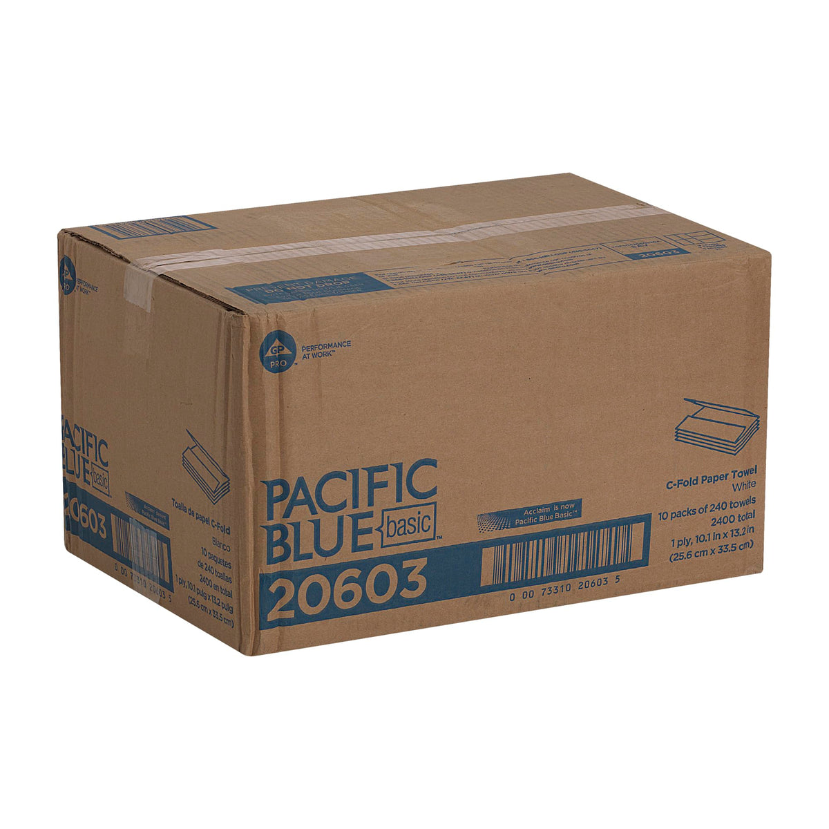 Georgia-Pacific Paper Towel 20603, 240 Count (Pack of 10), 2400 Count – view 9