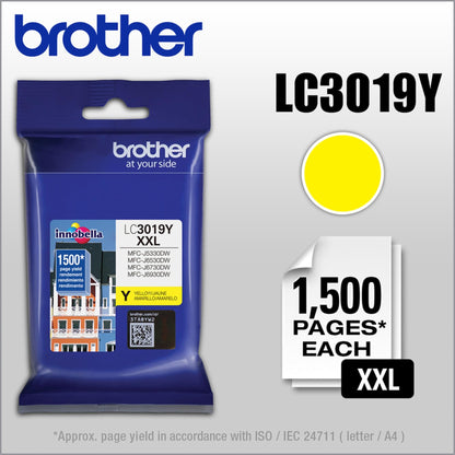 Brother Inkjet Printer Ink LC3019Y, Super High Yield – view 5