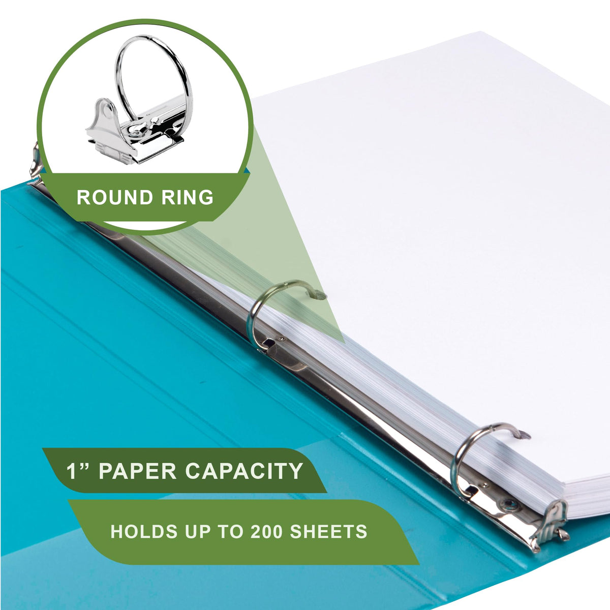 Samsill Storage Binder U86377, 1", 2 Count – view 5