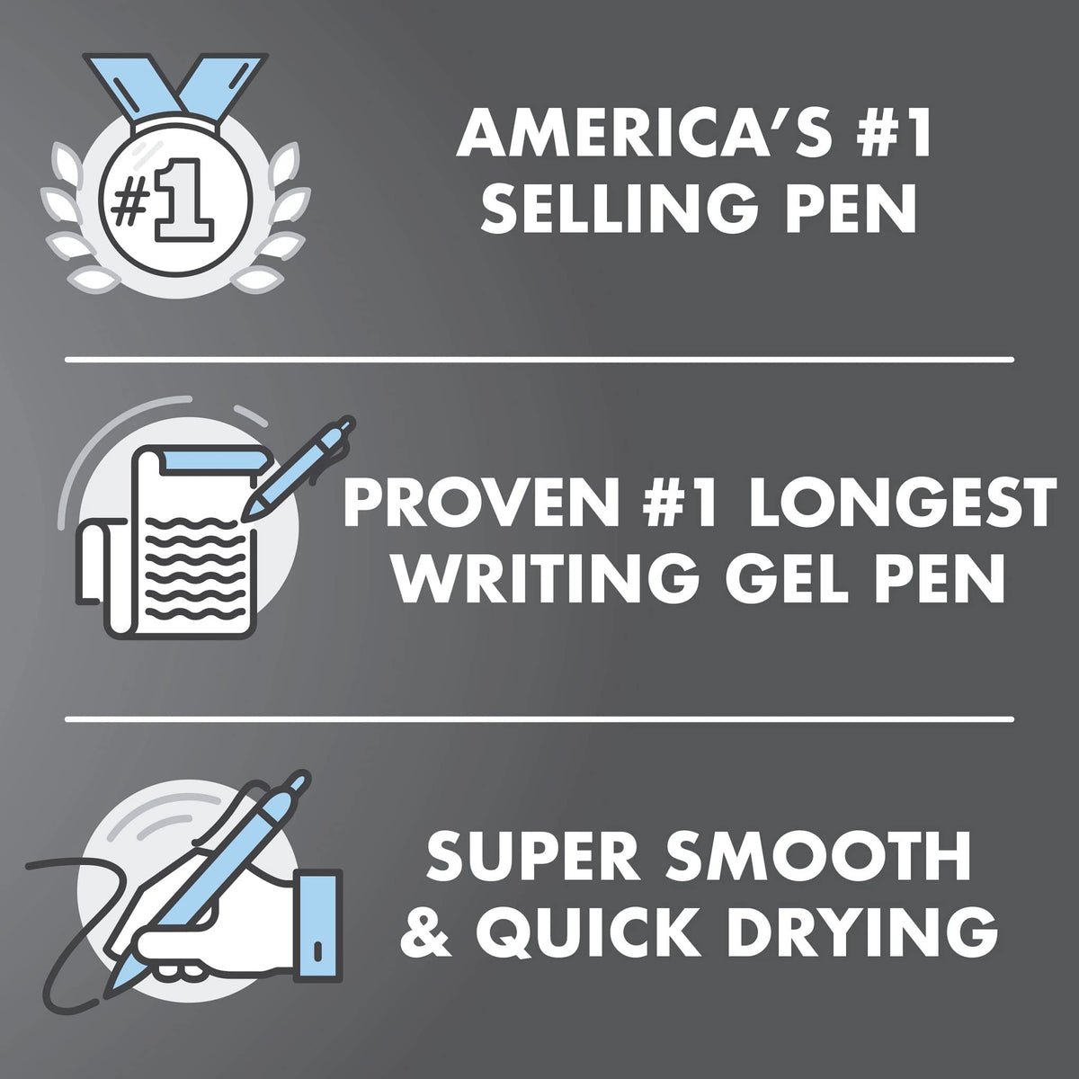 PILOT Writing Instrument 31055, 4 Count – view 5