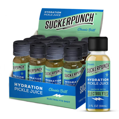 SUCKERPUNCH Drink Flavored, 2 Fl Oz (Pack of 12)