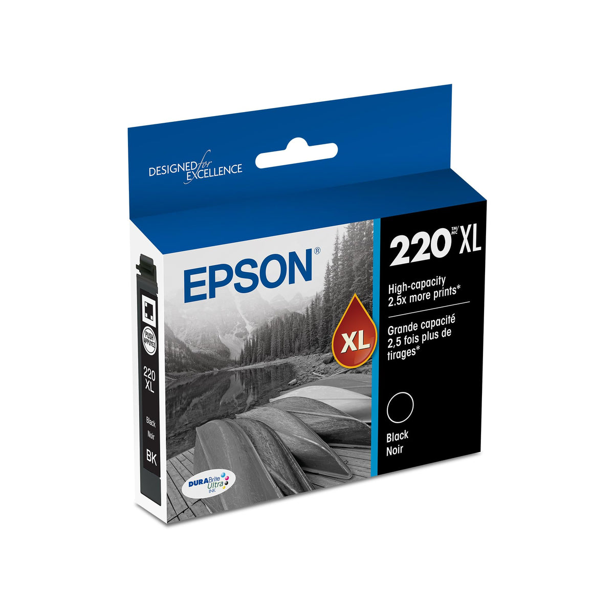 Epson Inkjet Printer Ink T220XL120, High Capacity