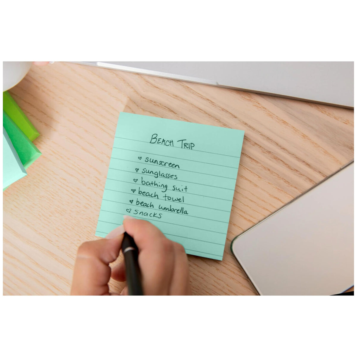 Post-it Self Stick Note 675R-3SST, 4" x 4", 3 Count – view 12