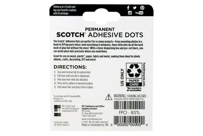 Scotch Adhesive Tapes 010-300M, 300 Count – view 4