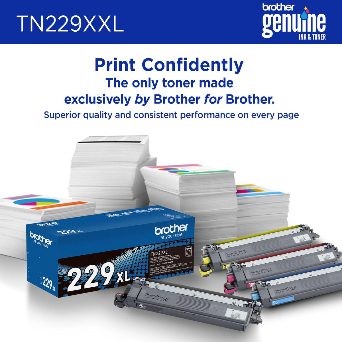 Brother Laser Printer Toner TN229XXLBK, Super High-Yield – view 4