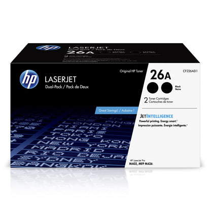 HP Laser Printer Toner CF226AD, 14.25 x 8.03 x 7.8