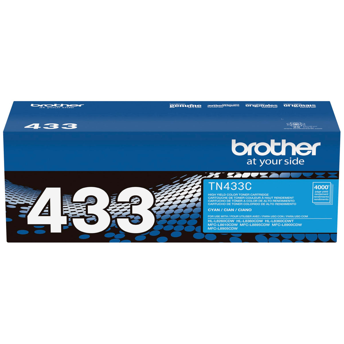 Brother Laser Printer Toner TN433, High Yield, Cyan – view 7