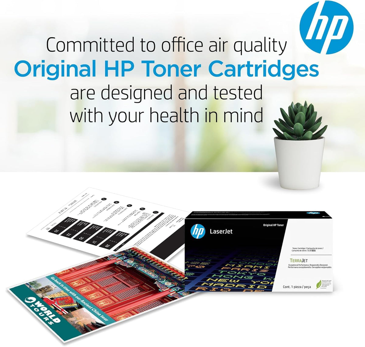 HP Laser Printer Toner CF402A – view 9