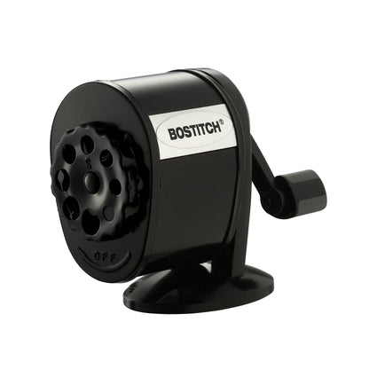 Bostitch Pencil Sharpener MPS1-BLK, 2.68"D x 5.5"W x 4.33"H