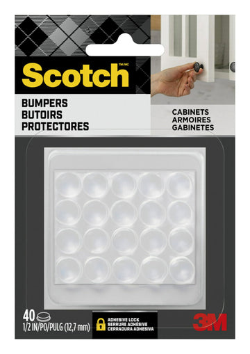 Scotch Furniture Floor Protector SP951-NA, 1/2" Round
