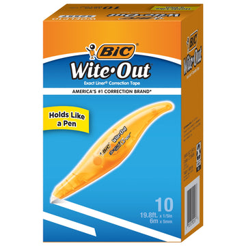 BIC Writing Instrument WOELP10-WHI, 10 Count