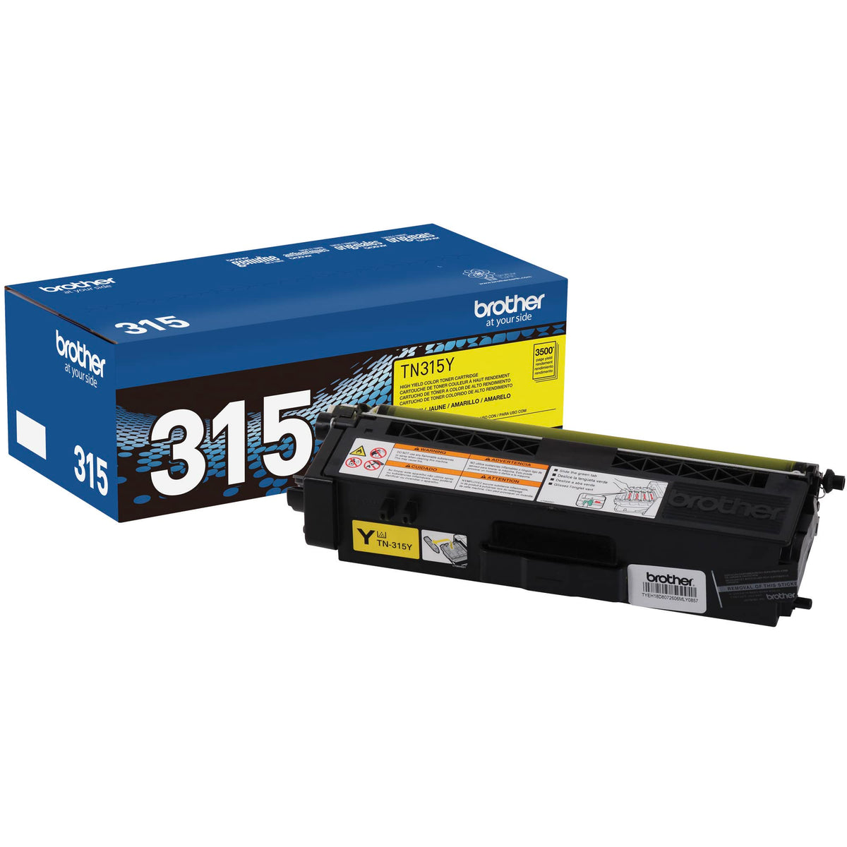 Brother Laser Printer Toner TN315Y, High Yield