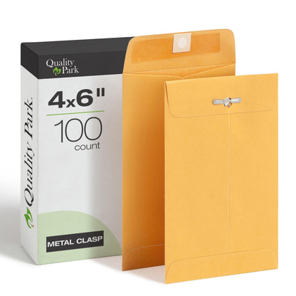 Quality Park Envelope QUA37815, 4 x 6.375 in, 100 Count