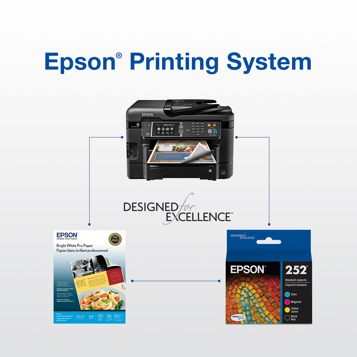 Epson Inkjet Printer Ink T252520, Standard, 3 Count – view 6
