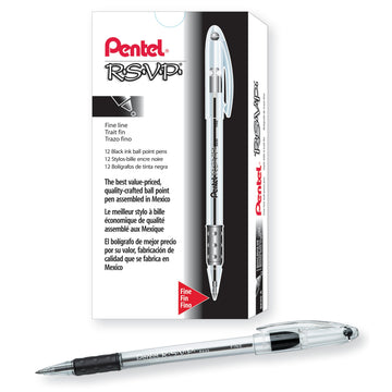 Pentel Writing Instrument BK90-A, 12 Count