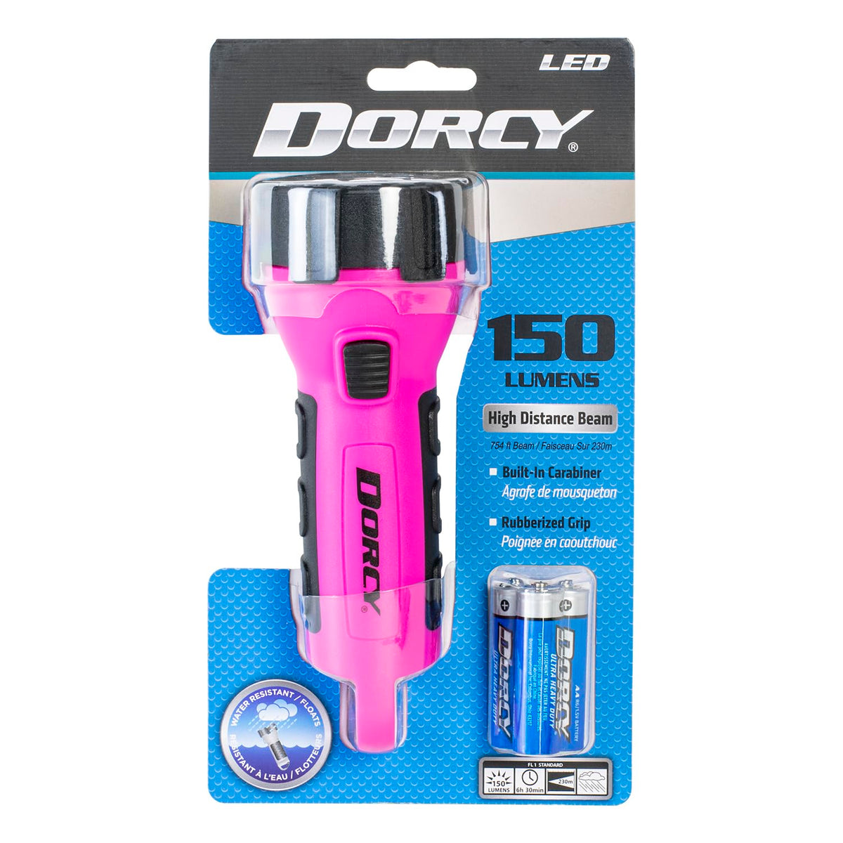 Dorcy Flashlight 41-2509, 8.8 Inch