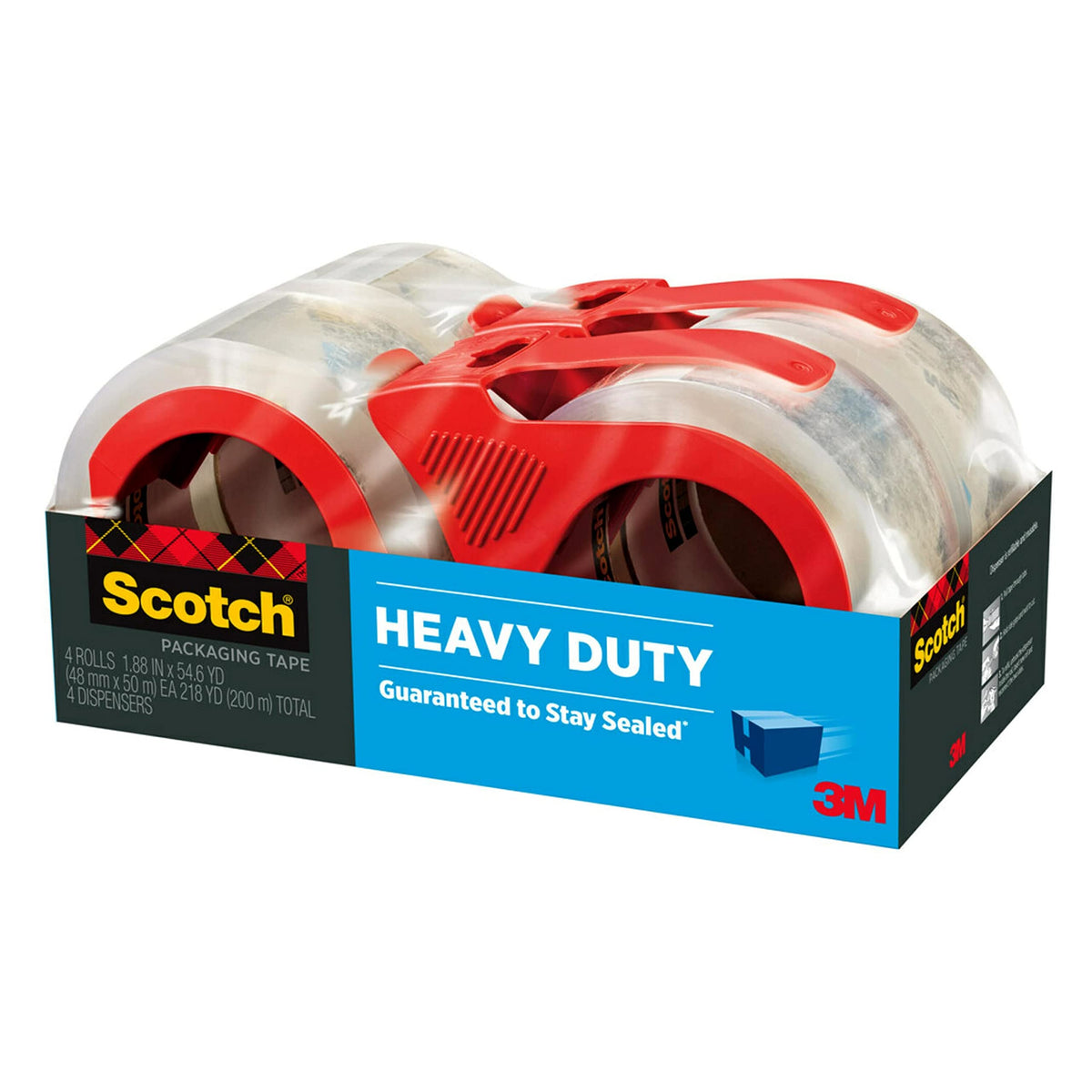 Scotch Adhesive Tapes 3850-4RD-6GC, 4 Rolls – view 12