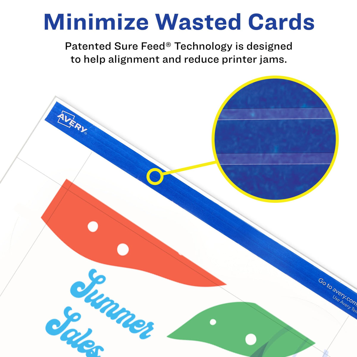 Avery Card Stock 8386, 4" x 6", 100 Count – view 4