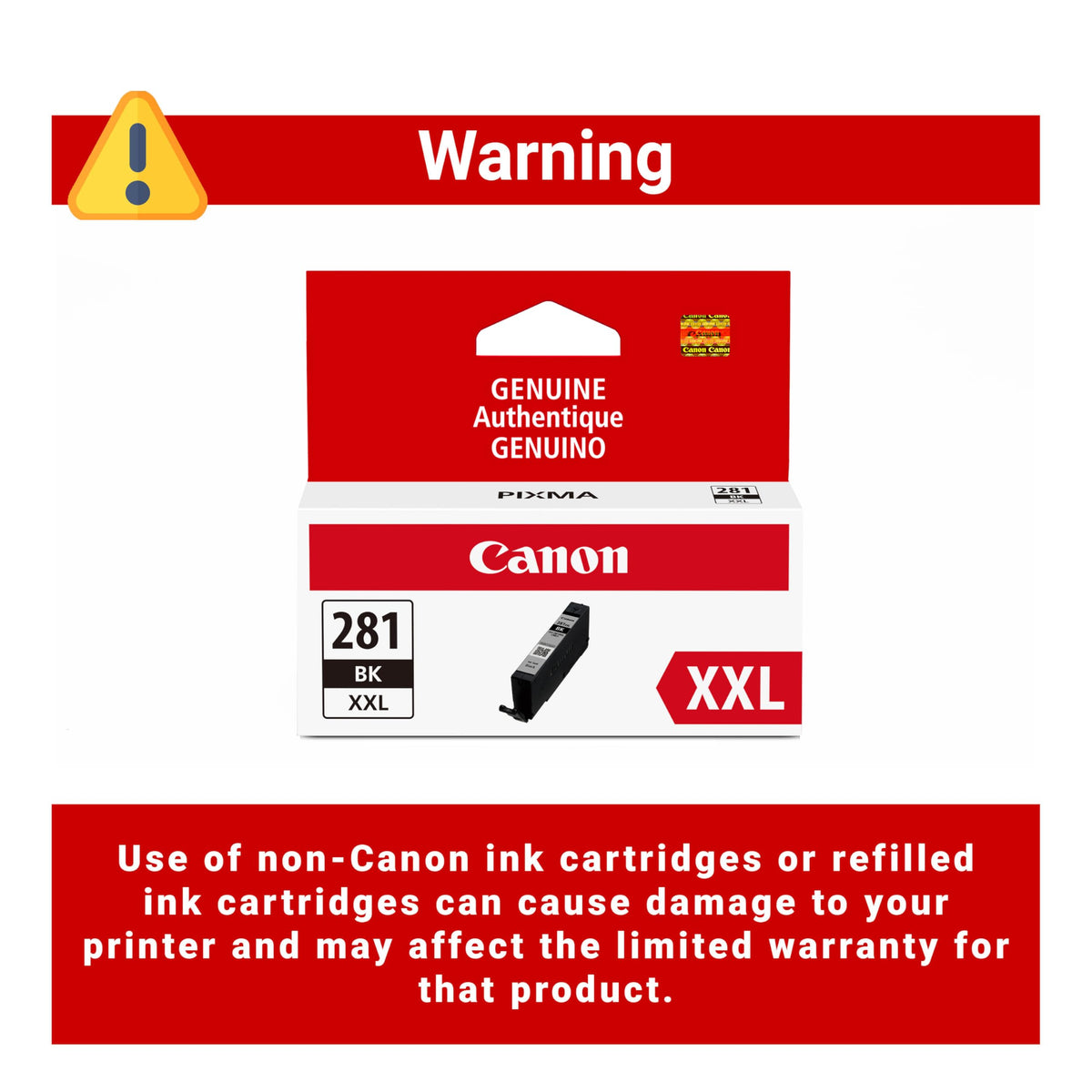 Canon Inkjet Printer Ink 1983C001, XXL – view 7