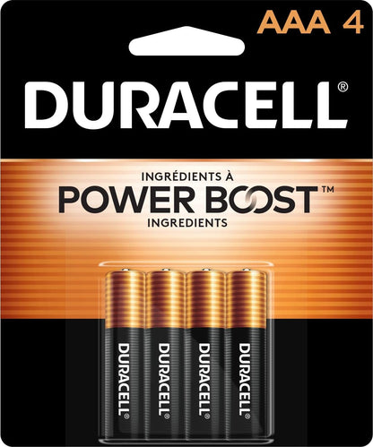 DURACELL Battery 12153, 4 Count