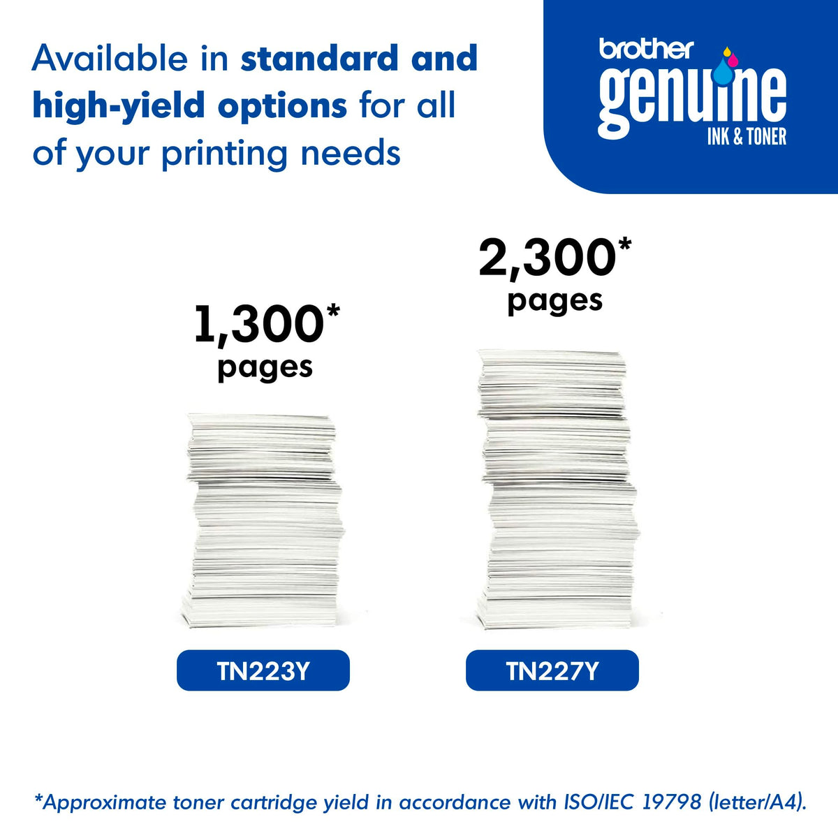 Brother Laser Printer Toner TN223Y, Standard Yield – view 6