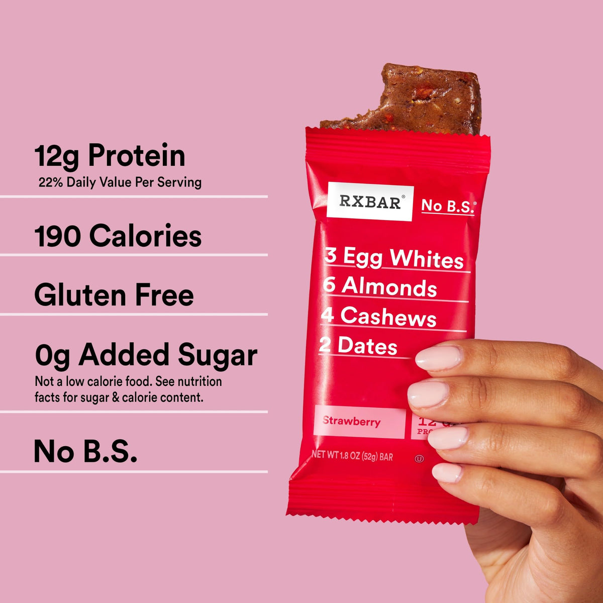 RXBAR Snack Food Bar 0193908005816, 12 Count – view 4