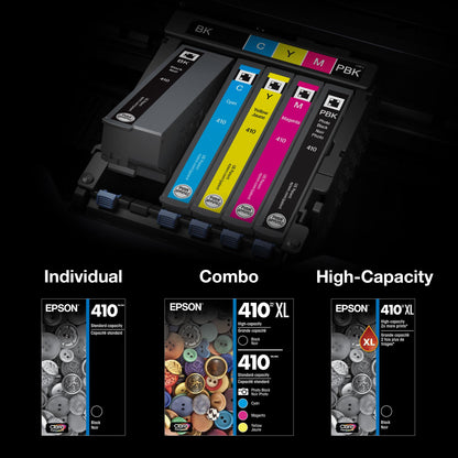 Epson Inkjet Printer Ink T410XL-BCS, High Capacity, 4 Count – view 5