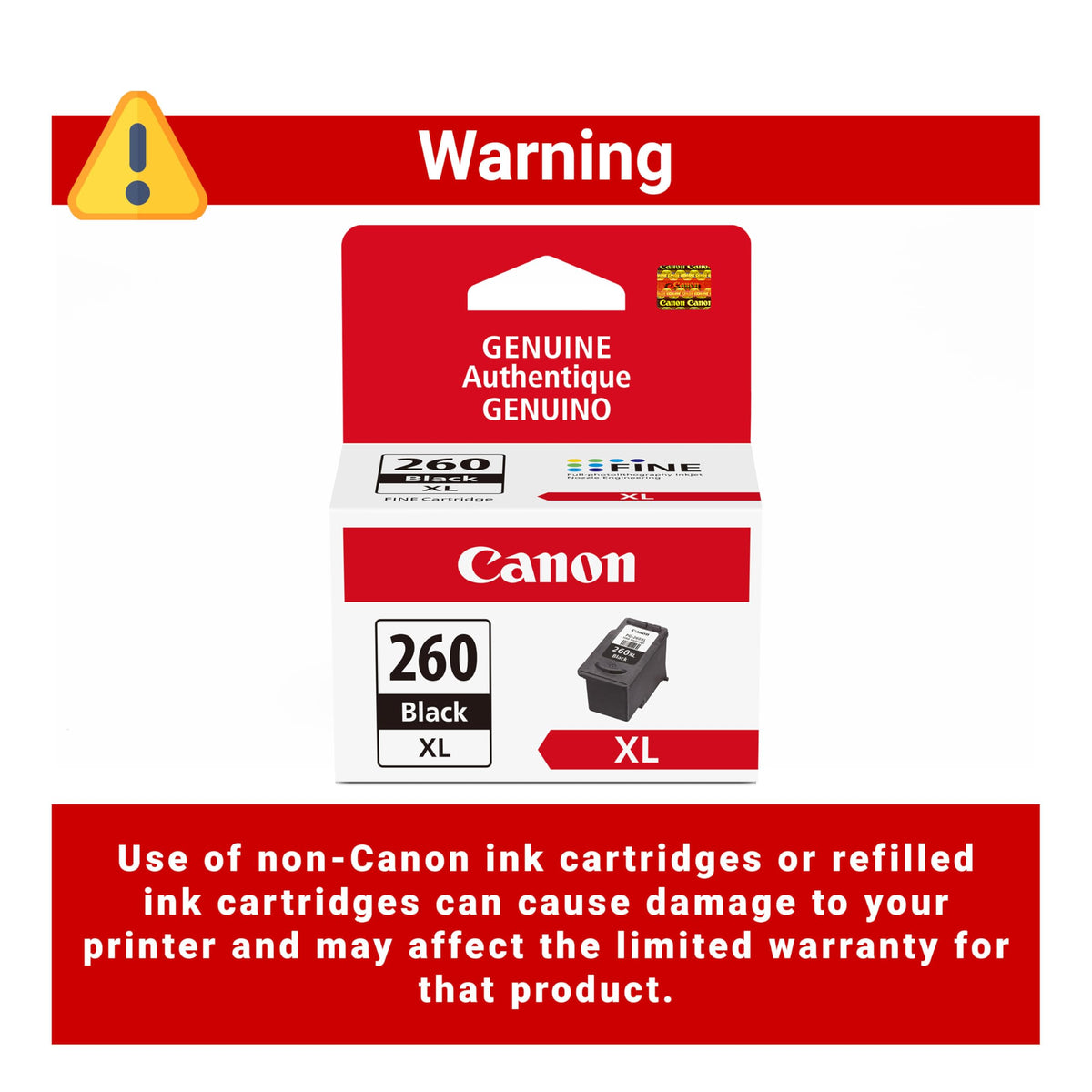Canon Inkjet Printer Ink 3706C001, Extra Large – view 7