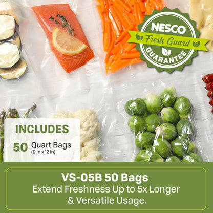 NESCO Food Storage Bag VS-05B, 8" X 12" – view 2