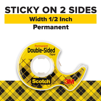 Scotch Adhesive Tapes 136, 1/2 x 250 in – view 2