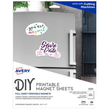 Avery Decorative Magnet 3270, 5 Count
